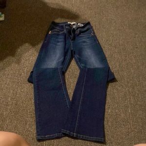 womens jeans mid rise flare